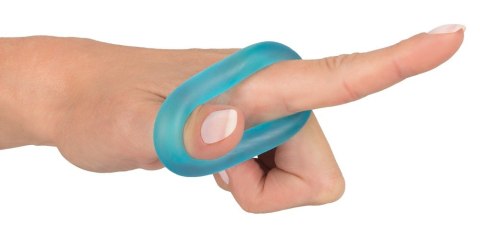 Pierścień Stretchy Cockring Frosted Blue