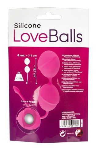 Silikonowe kulki gejszy Love Balls 111g