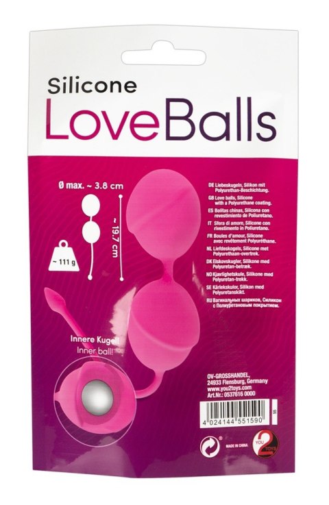 Silikonowe kulki gejszy Love Balls 111g