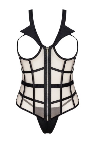Gorset i stringi Laura rozmiar - S/M