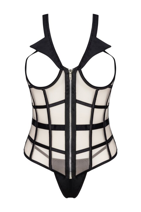 Gorset i stringi Laura rozmiar - S/M