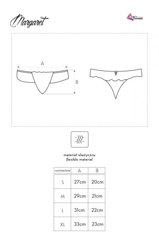 Stringi Margaret kremowe XL