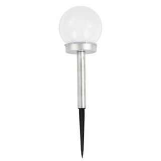 LAMPA SOLARNA KULA MLECZNA 10x35CM