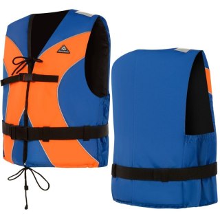 KAMIZELKA ASEKURACYJNA STANDARD AQUARIUS XXL NIEBIESKO-POMARAŃCZOWA