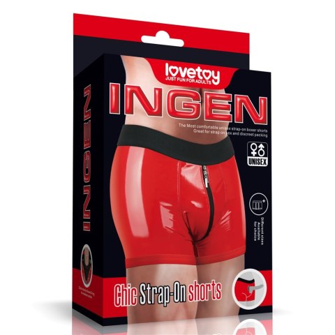 SZORTY CHIC STRAP-ON (40 - 43 CALI W PASIE)