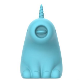 Stymulator do łechtaczki z funkcją lizania, silikonowy. Kształt jednorożca