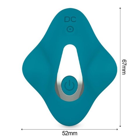 Stymulator, masażer intymny do majtek z 10 wibracjami. Na pilota. Ferty