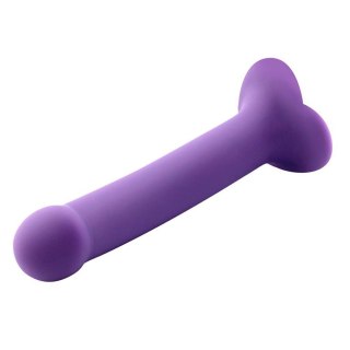 Dildo silikonowe na przyssawce, rozmiar S. Elastyczne. Do uprzęży. Bouncy