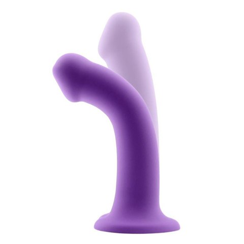 Dildo silikonowe na przyssawce, rozmiar S. Elastyczne. Do uprzęży. Bouncy