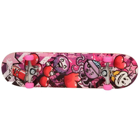 DESKOROLKA DREWNIANA OCOTOPUS PINK BEST SPORTING