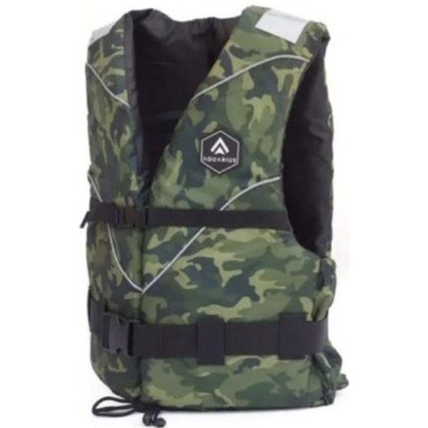 KAMIZELKA ASEKURACYJNA STANDARD MILITARY CAMO L/XL