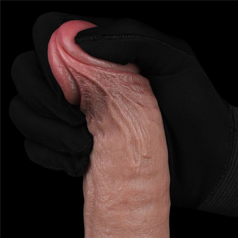 WIBRATOR 9.5" REAL SOFTEE VIBRATING DILDO