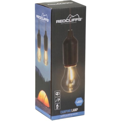 LAMPA ŻARÓWKA KEMPINGOWA TURYSTYCZNA NA BATERIE REDCLIFFS WZÓR 1