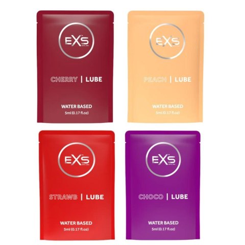 ZESTAW TESTERÓW 100 SZT. FLAVOURED LUBE SACHETS 5ML