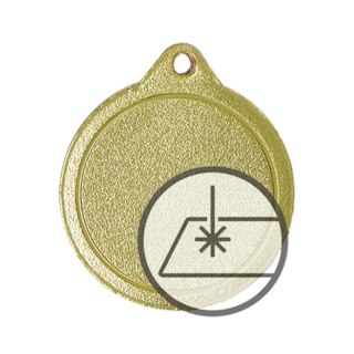 Medal z grawerem na laminacie