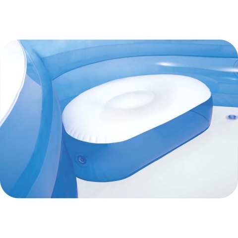 BASEN DMUCHANY Z SIEDZENIAMI 229 X 229 X 66 CM INTEX 56475 BASEN DMUCHANY Z SIEDZENIAMI 229 X 229 X 66 CM INTEX 56475