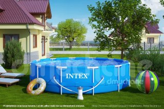 BASEN OGRODOWY STELAŻOWY 305 X 76 CM 9W1 INTEX 28202