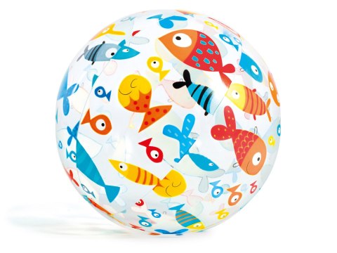 DMUCHANA PIŁKA PLAŻOWA Z NADRUKIEM 51 CM INTEX 59040 ANANAS