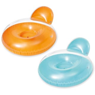 FOTEL WIELOFUNKCYJNY 137 X 122 CM INTEX 58889 POMARAŃCZOWY