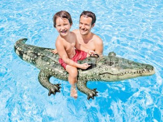 ALIGATOR DMUCHANY DO PŁYWANIA 170 X 86 CM INTEX 57551