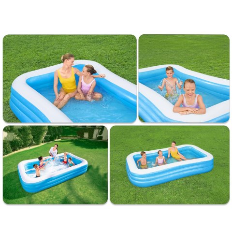 BASEN DMUCHANY RODZINNY 305 X 183 X 56 CM 2W1 BESTWAY 54009