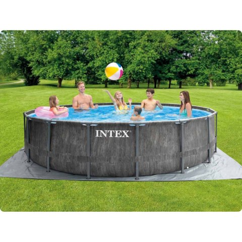 Basen ogrodowy stelażowy 457 x 122 cm zestaw 18w1 INTEX 26742 Basen ogrodowy stelażowy 457 x 122 cm zestaw 18w1 INTEX 26742