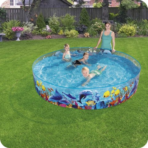 BASEN OGRODOWY ROZPOROWY DLA DZIECI 244 X 46 CM BESTWAY 55031