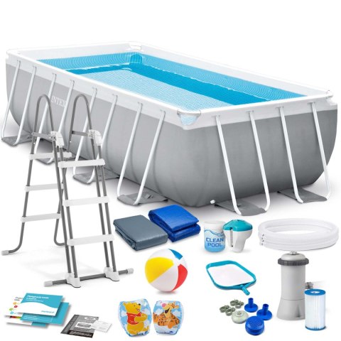 Basen stelażowy 400 x 200 x 122 cm 18w1 INTEX 26790 Basen stelażowy 400 x 200 x 122 cm 18w1 INTEX 26790