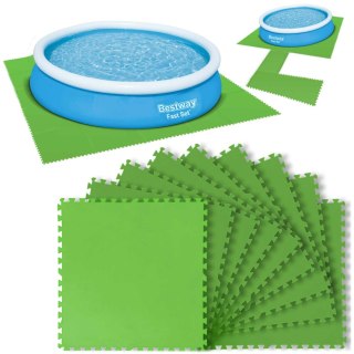 MATA PIANKOWA POD BASEN PUZZLE 78 X 78CM 9 SZT. BESTWAY 58636