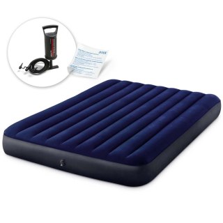MATERAC DMUCHANY DWUOSOBOWY Z POMPKĄ TŁOKOWĄ INTEX 64759 - 68612