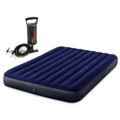 MATERAC DMUCHANY DWUOSOBOWY Z POMPKĄ TŁOKOWĄ INTEX 64759 - 68612