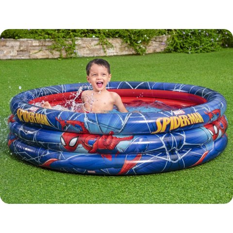 BASEN DMUCHANY 122 X 30 CM SPIDERMAN BESTWAY 98018