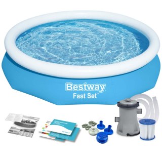 BASEN OGRODOWY ROZPOROWY 244 x 61 CM 9W1 BESTWAY 57450