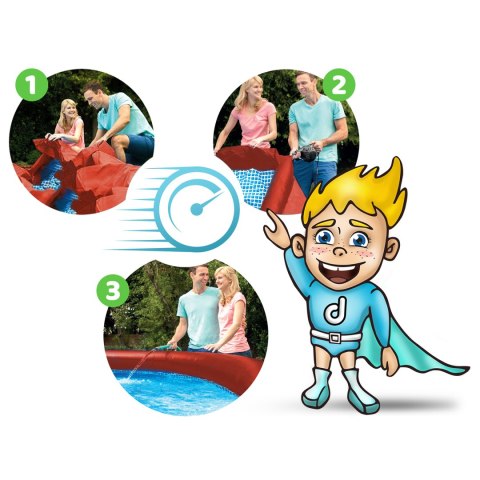 BASEN OGRODOWY ROZPOROWY KRAB 183 X 51 CM INTEX 26100 BASEN OGRODOWY ROZPOROWY KRAB 183 X 51 CM INTEX 26100