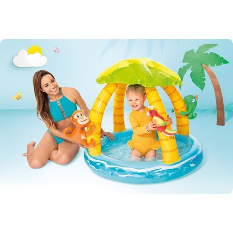 BRODZIK Z DASZKIEM WYSPA 102 X 86 CM INTEX 58417 BRODZIK Z DASZKIEM WYSPA 102 X 86 CM INTEX 58417