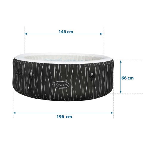 Dmuchane SPA Jacuzzi Lay-Z Hollywood 6 osobowe Bestway 60059