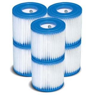 FILTR DO POMPY BASENOWEJ TYP H 6 SZT. INTEX 29007