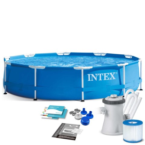 Basen ogrodowy stelażowy 305 x 76 cm 9w1 INTEX 28202GN Basen ogrodowy stelażowy 305 x 76 cm 9w1 INTEX 28202GN