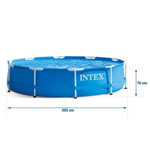 Basen ogrodowy stelażowy 305 x 76 cm 9w1 INTEX 28202GN Basen ogrodowy stelażowy 305 x 76 cm 9w1 INTEX 28202GN