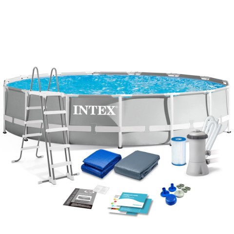 Basen ogrodowy stelażowy 457 x 107 cm 12w1 INTEX 26724GN Basen ogrodowy stelażowy 457 x 107 cm 12w1 INTEX 26724GN