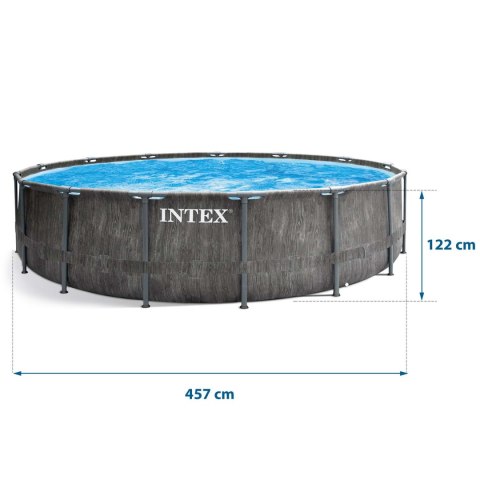 Basen ogrodowy stelażowy 457 x 122 cm 20w1 INTEX 26742 + maszyna do baniek GRATIS Basen ogrodowy stelażowy 457 x 122 cm 20w1 INTEX 26742 + maszyna do baniek GRATIS