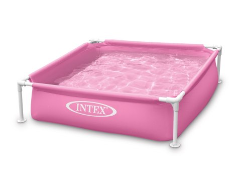 BASEN STELAŻOWY MINI DLA DZIECI RÓŻOWY 122 X 122 X 30 CM INTEX 57172 BASEN STELAŻOWY MINI DLA DZIECI RÓŻOWY 122 X 122 X 30 CM INTEX 57172