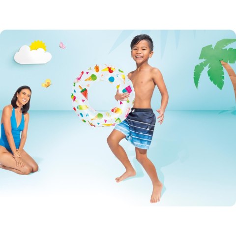 Kółko do pływania lody 61 cm INTEX 59241 Kółko do pływania lody 61 cm INTEX 59241