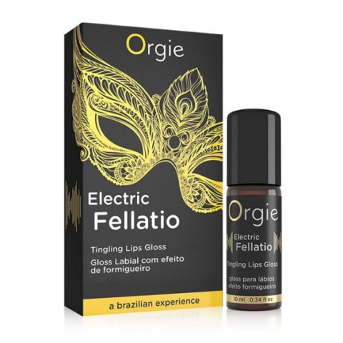 BŁYSZCZYK STYMULUJĄCY SEXY VIBE! - ELETRIC FELLATIO VIBRATING GLOSS 15ML