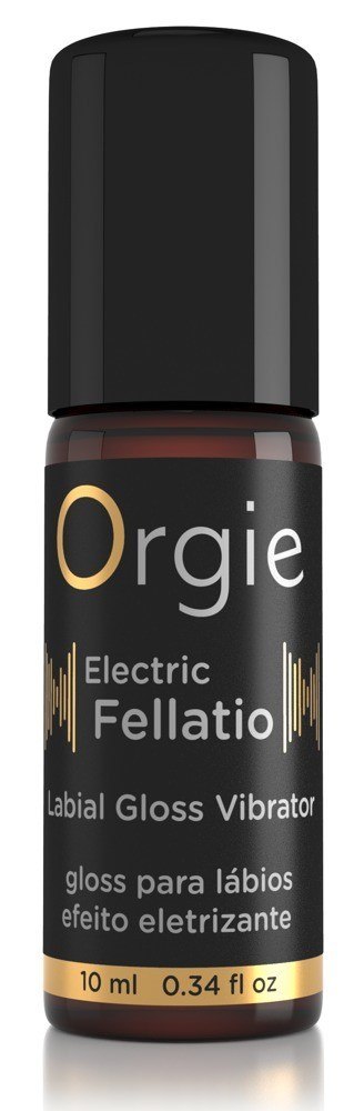 BŁYSZCZYK STYMULUJĄCY SEXY VIBE! - ELETRIC FELLATIO VIBRATING GLOSS 15ML