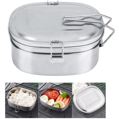 LUNCHBOX MENAŻKA 3w1 STAL NIERDZEWNA REDCLIFFS