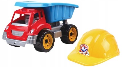 WYWROTKA AUTO +KASK ZESTAW DO PIASKU DLA DZIECI WYWROTKA AUTO +KASK ZESTAW DO PIASKU DLA DZIECI